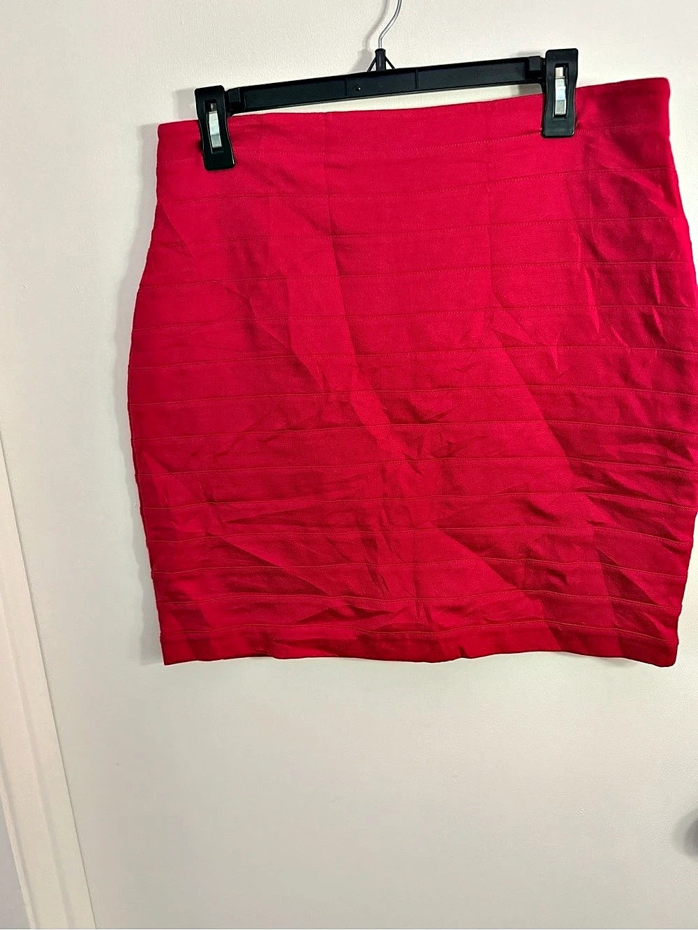 Express Design Studio Quilted Mini Skirt in Pink Size 10